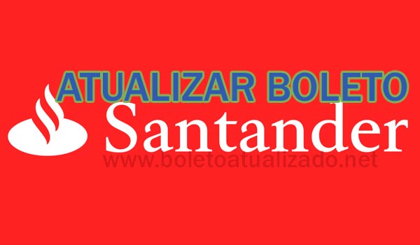 Atualizar Boleto Santander Vencido