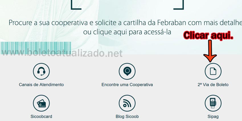 Atualizar Boleto Sicoob Vencido